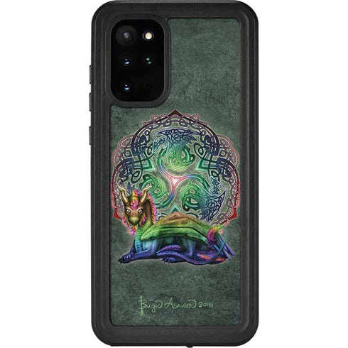 Brigid Ashwood Celtic Dragon Galaxy S20 Plus Waterproof Case