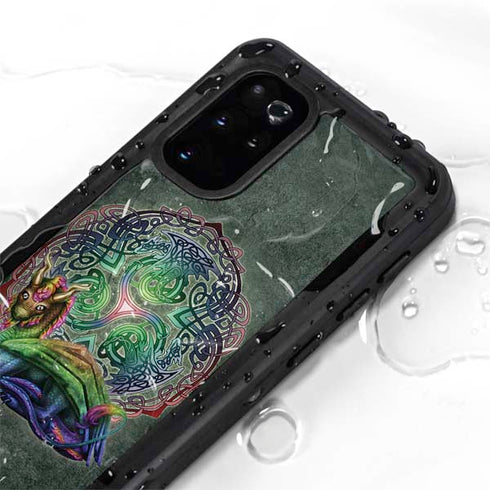 Brigid Ashwood Celtic Dragon Galaxy S20 Plus Waterproof Case