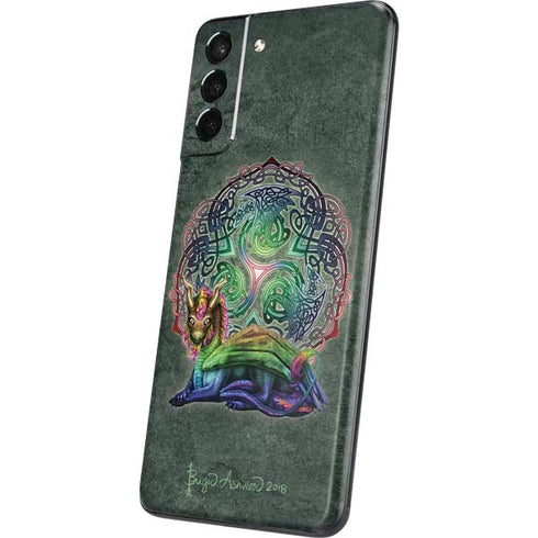 Brigid Ashwood Celtic Dragon Galaxy S21 5G Skin