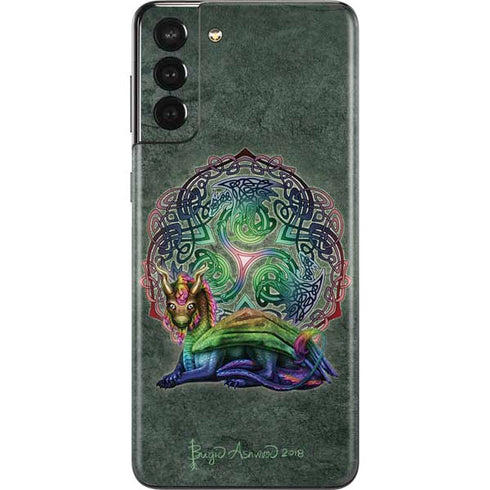Brigid Ashwood Celtic Dragon Galaxy S21 Plus 5G Skin
