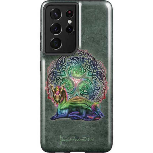 Brigid Ashwood Celtic Dragon Galaxy S21 Ultra 5G Pro Case