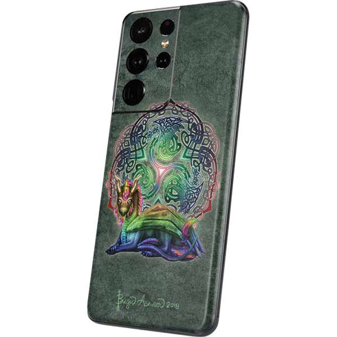 Brigid Ashwood Celtic Dragon Galaxy S21 Ultra 5G Skin