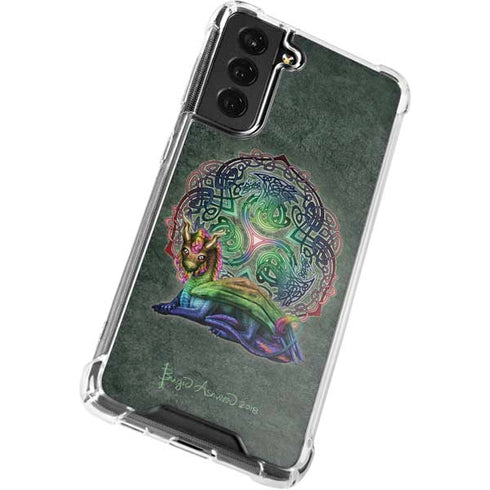 Brigid Ashwood Celtic Dragon Galaxy S22 Plus Clear Case