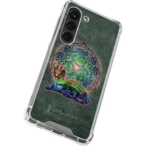 Brigid Ashwood Celtic Dragon Galaxy S23 Clear Case