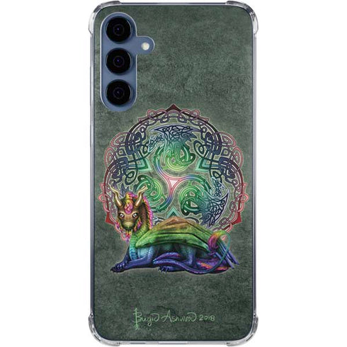 Celtic Dragon by Brigid Ashwood Galaxy S24 Clear Case