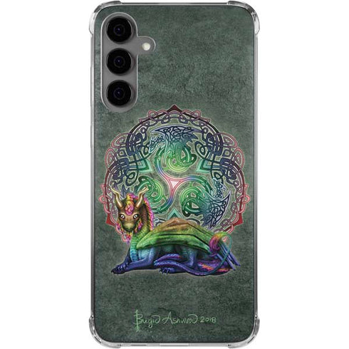 Celtic Dragon by Brigid Ashwood Galaxy S24 Plus Clear Case