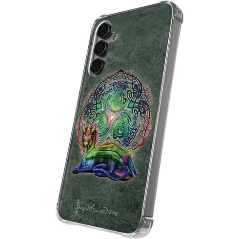 Celtic Dragon by Brigid Ashwood Galaxy S24 Plus Clear Case
