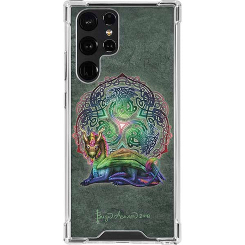 Celtic Dragon by Brigid Ashwood Galaxy S24 Ultra Clear Case