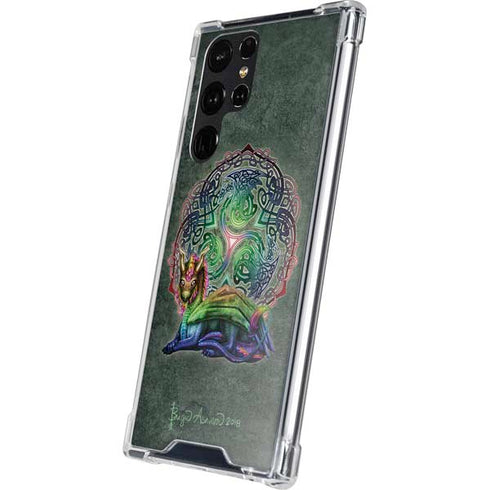 Celtic Dragon by Brigid Ashwood Galaxy S24 Ultra Clear Case