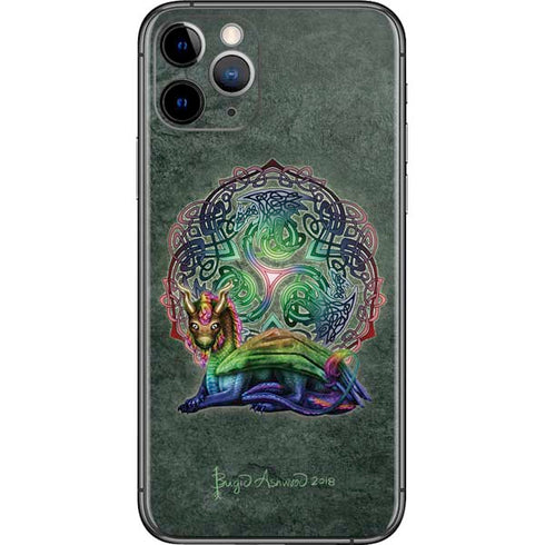 Brigid Ashwood Celtic Dragon iPhone 11 Pro Skin