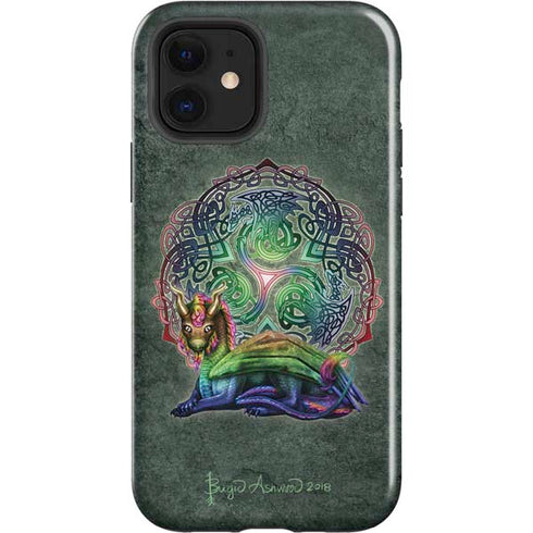 Brigid Ashwood Celtic Dragon iPhone 12 Impact Case