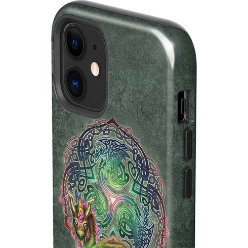 Brigid Ashwood Celtic Dragon iPhone 12 Impact Case