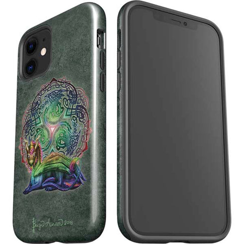 Brigid Ashwood Celtic Dragon iPhone 12 Impact Case