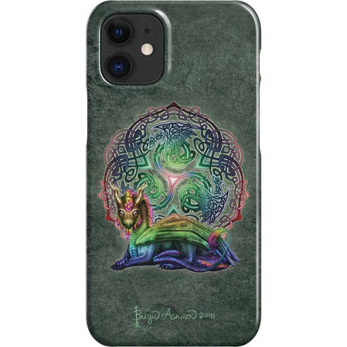 Brigid Ashwood Celtic Dragon iPhone 12 Mini Lite Case