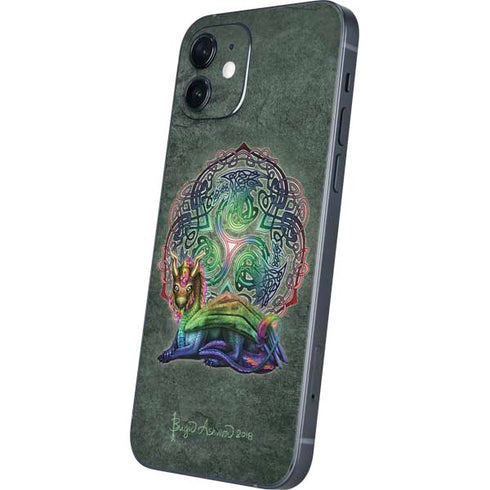 Brigid Ashwood Celtic Dragon iPhone 12 Mini Skin