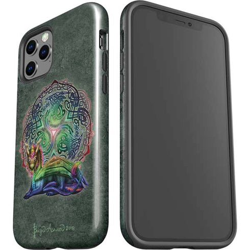 Brigid Ashwood Celtic Dragon iPhone 12 Pro Impact Case