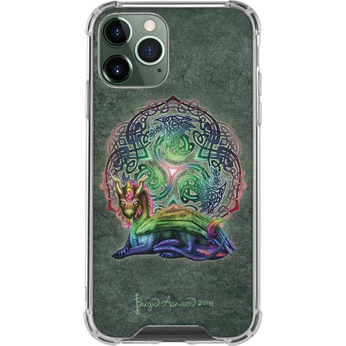 Brigid Ashwood Celtic Dragon iPhone 12 Pro Max Clear Case