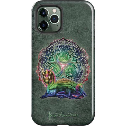 Brigid Ashwood Celtic Dragon iPhone 12 Pro Max Impact Case