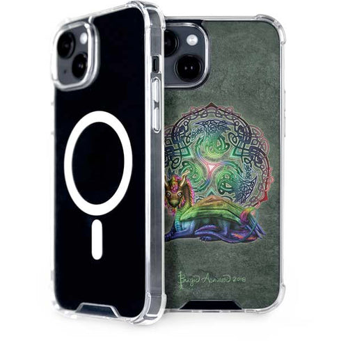 Brigid Ashwood Celtic Dragon iPhone 13 MagSafe Case