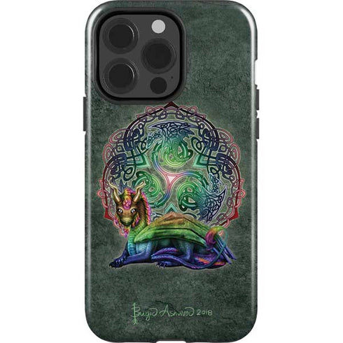 Brigid Ashwood Celtic Dragon iPhone 13 Pro Impact Case