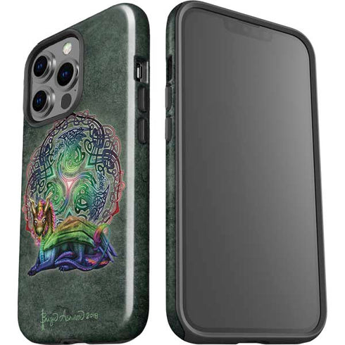 Brigid Ashwood Celtic Dragon iPhone 13 Pro Impact Case