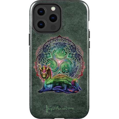 Brigid Ashwood Celtic Dragon iPhone 13 Pro Max Impact Case