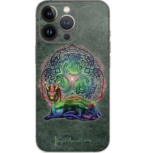 Brigid Ashwood Celtic Dragon iPhone 13 Pro Skin