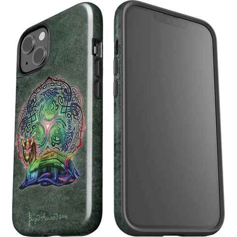 Brigid Ashwood Celtic Dragon iPhone 14 Impact Case