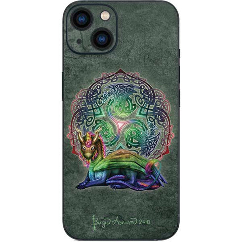 Brigid Ashwood Celtic Dragon iPhone 14 Plus Skin