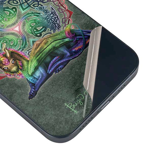 Brigid Ashwood Celtic Dragon iPhone 14 Plus Skin