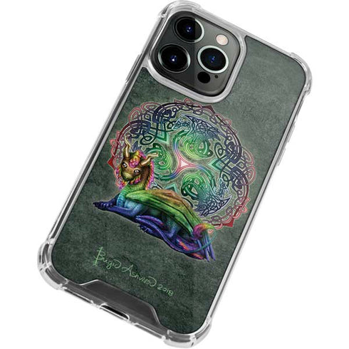 Celtic Dragon by Brigid Ashwood iPhone 15 Pro Clear Case