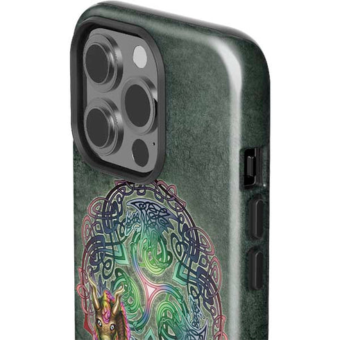 Celtic Dragon by Brigid Ashwood iPhone 15 Pro Impact Case