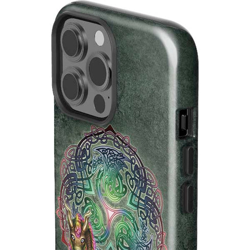 Celtic Dragon by Brigid Ashwood iPhone 15 Pro Max Impact Case