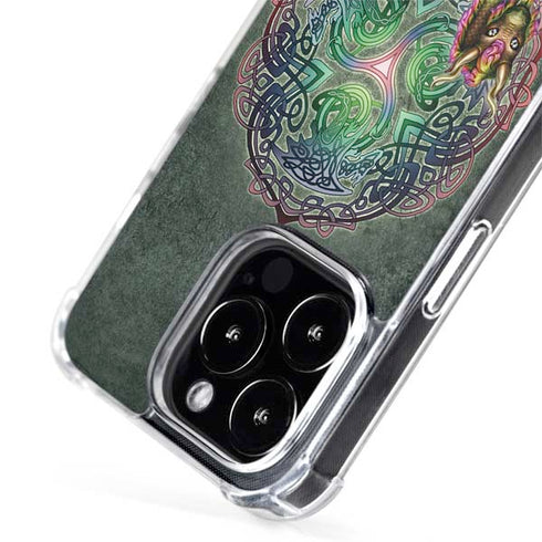 Brigid Ashwood Celtic Dragon iPhone 14 Pro Max MagSafe Case