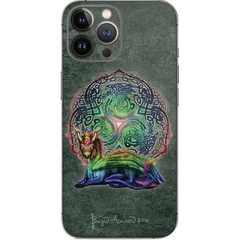 Brigid Ashwood Celtic Dragon iPhone 14 Pro Max Skin