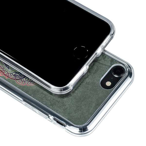Brigid Ashwood Celtic Dragon iPhone SE (2nd & 3rd Gen) Clear Case