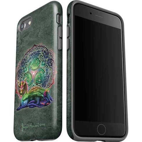 Brigid Ashwood Celtic Dragon iPhone SE (2nd & 3rd Gen) Pro Case