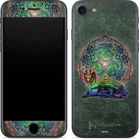 Brigid Ashwood Celtic Dragon iPhone SE (2nd & 3rd Gen) Skin