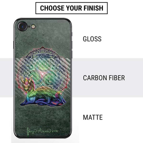 Brigid Ashwood Celtic Dragon iPhone SE (2nd & 3rd Gen) Skin