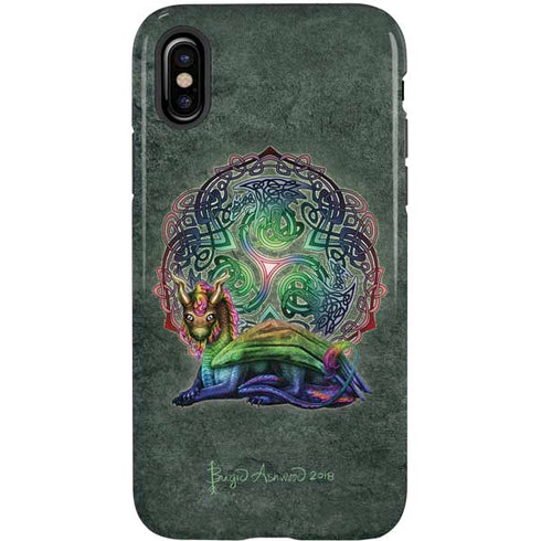 Brigid Ashwood Celtic Dragon iPhone X Pro Case