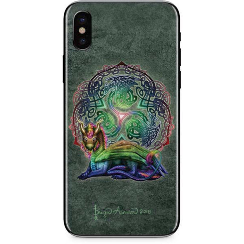 Brigid Ashwood Celtic Dragon iPhone XS Max Skin