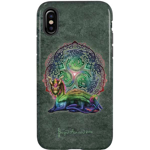 Brigid Ashwood Celtic Dragon iPhone XS Pro Case