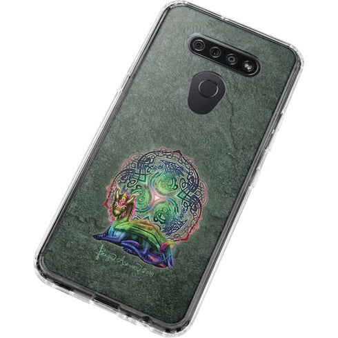 Celtic Dragon by Brigid Ashwood LG K51/Q51 Clear Case
