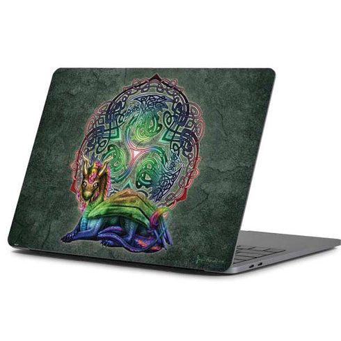 Brigid Ashwood Celtic Dragon Apple MacBook Pro 13-inch Skin