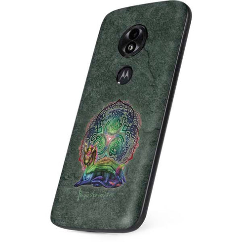 Brigid Ashwood Celtic Dragon Moto E5 Play Skin