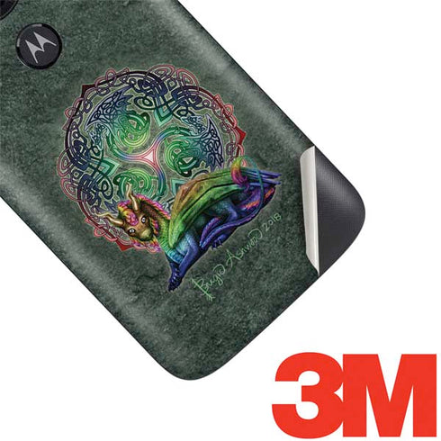 Brigid Ashwood Celtic Dragon Moto E5 Play Skin