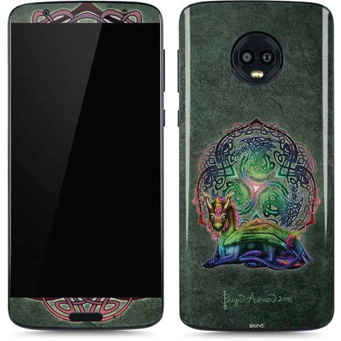 Brigid Ashwood Celtic Dragon Moto G6 Skin