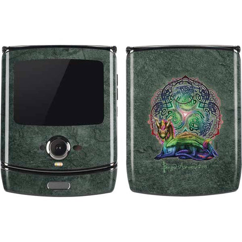Brigid Ashwood Celtic Dragon Motorola RAZR Skin