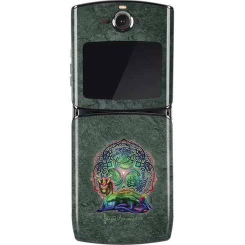 Brigid Ashwood Celtic Dragon Motorola RAZR Skin