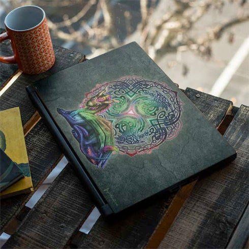 Brigid Ashwood Celtic Dragon MSI GS65 Stealth Laptop Skin